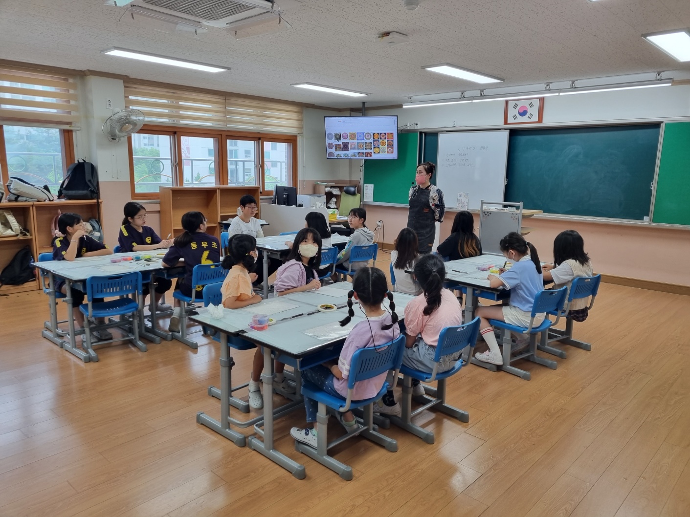 2023학년도 방과후학교 공개수업 창의미술 사진